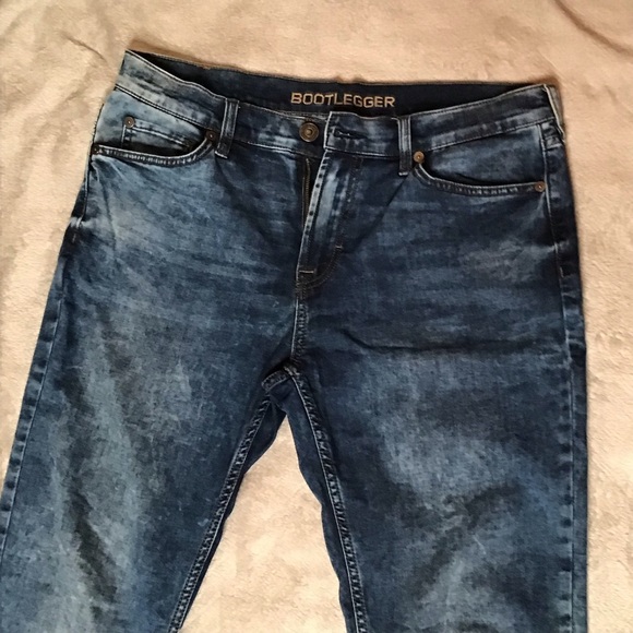 Bootlegger Men’s Jeans Slim Straight W33 L34 - Picture 10 of 14
